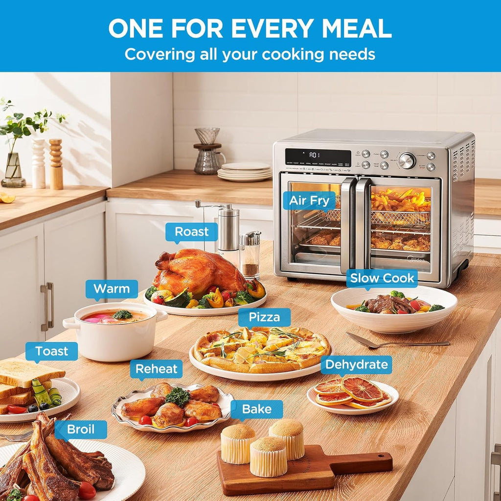 Midea Four grille-pain à porte française 26.4 litres Air fryer