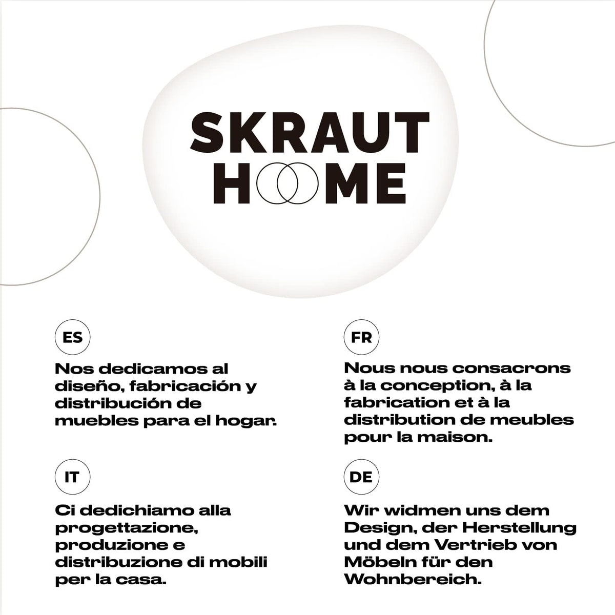 Skraut Home Buffet Modèle Naturale 140 x 40 x 81 cm Meuble d'Entrée à 3 Portes Style Nordique Mélamine Finition Couleur Chêne/Noir