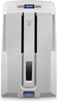 De'Longhi DD230P Aria Dry Pump Déshumidificateur, Efficacité dès 24h, Tuyau Evacuation 5 m, Réservoir d'eau Amovible, Capacité 30 Litres,540 W, Blanc