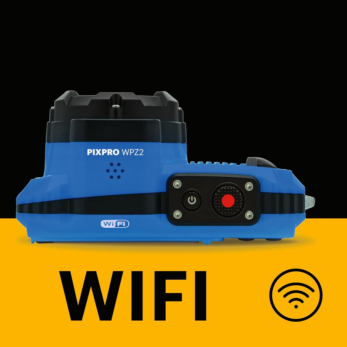 KODAK Pixpro - WPZ2 - Appareil Photo Numérique Compact 16MPixels Etanche et Anti-Choc - Jaune