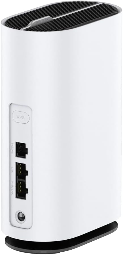 ZTE G5C – Routeur intérieur 5G WiFi 6 Rapide pour Toute la Maison, débloqué, abordable, Haut de Gamme, Aucune Configuration requise, contrôle Parental, Gestion Facile