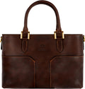 Time Resistance Tote bag en cuir pour femme - Sac à main moderne - Tote bag cuir