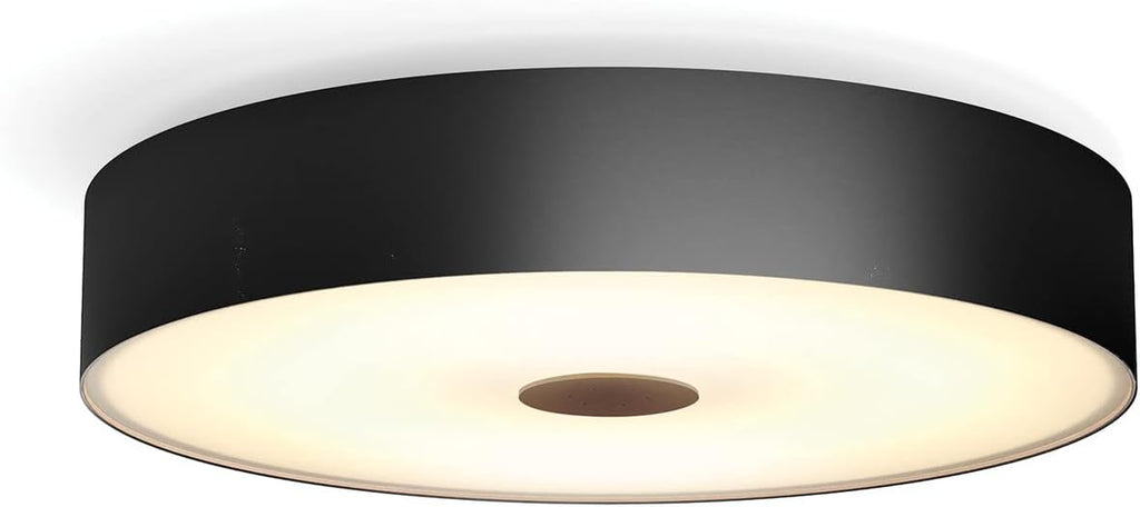 Hue White Ambiance FAIR Plafonnier 39W - Noir télécommande incluse , fonctionne avec Alexa, Google Assistant et Homekit