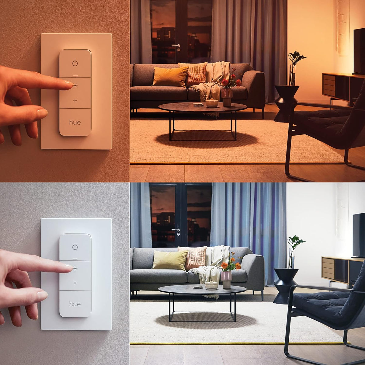 Hue White Ambiance FAIR Suspension 39W - Blanc télécommande incluse , compatible Bluetooth, fonctionne avec Alexa, Google Assistant et Homekit