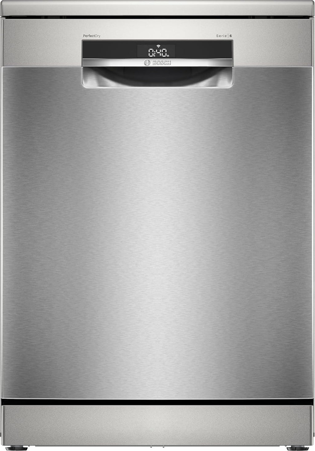 Bosch SMS6ZCI11F, Série 6, Lave-vaisselle 60cm, Pose-libre, Acier brossé anti-traces
