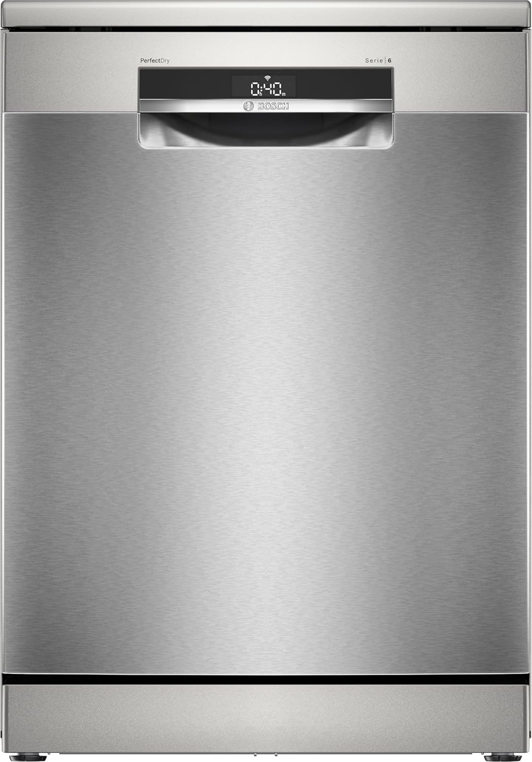 Bosch SMS6ZCI11F, Série 6, Lave-vaisselle 60cm, Pose-libre, Acier brossé anti-traces
