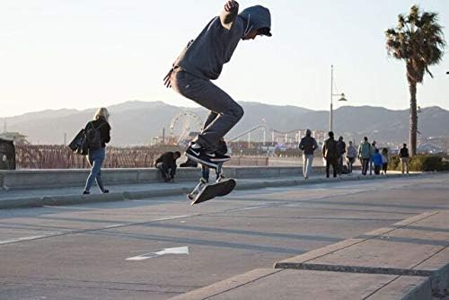 Bamboo Skateboards Planche de Skate Vierge - Pop - Force - Durabilité (8.5")