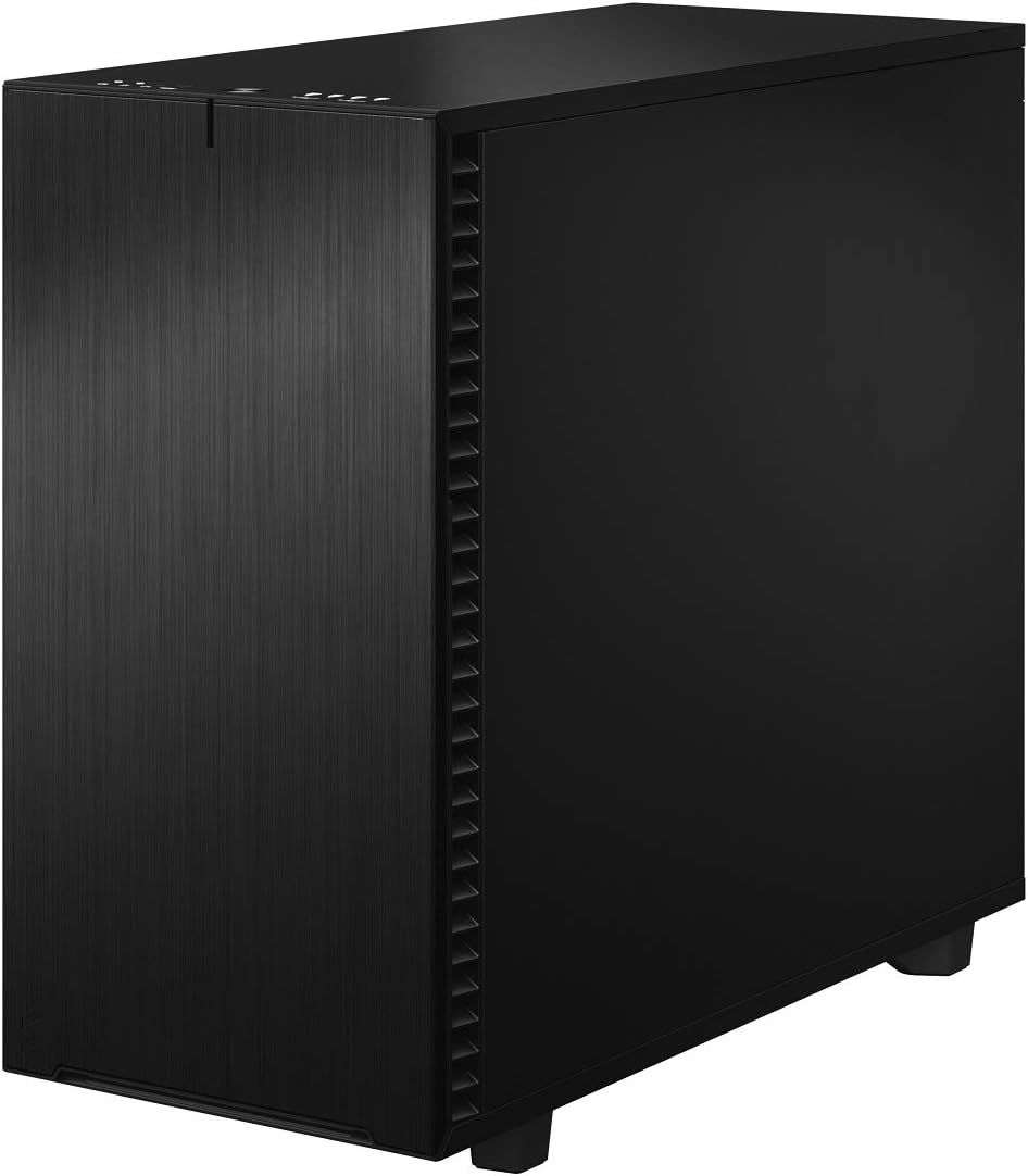 Fractal Design Define 7 Black Brushed Aluminum/Steel E-ATX Silent Modular Dark Tempered Glass Window Mid Tower Computer Case