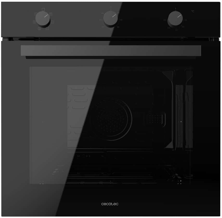 Cecotec Four intégrable multifonctions Bolero Hexa M236000 Glass Black Time A.Four multifonctions Capacité de 70 L, 6 fonctions, classe A, 2800 W
