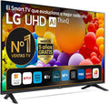 LG TV LED 2024 | 65UT73 | 65 Pouces | UHD | Processeur α5 gen 7 AI 4K, Noir [Classe énergétique G]