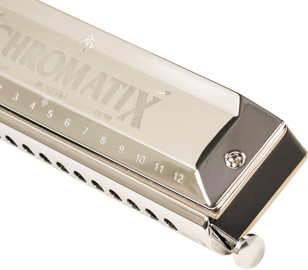 Suzuki Chromatix SCX64C Harmonica 16 trous DO Argenté