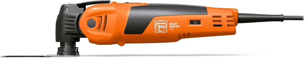 FEIN Multimaster MM 700 Max Top,MultiTool puissant rapide avec plus de 60 accessoires, Motor FEIN 450 W, système anti-vibration, Porte-outil StarlockPlus, Changement d’accessoire QuickIN