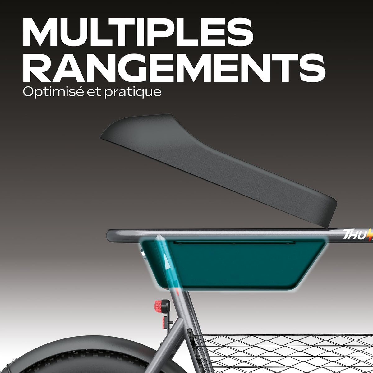 Draisienne électrique URBANGLIDE THUNDER 160 – 25 km/h, 30 km d'autonomie,