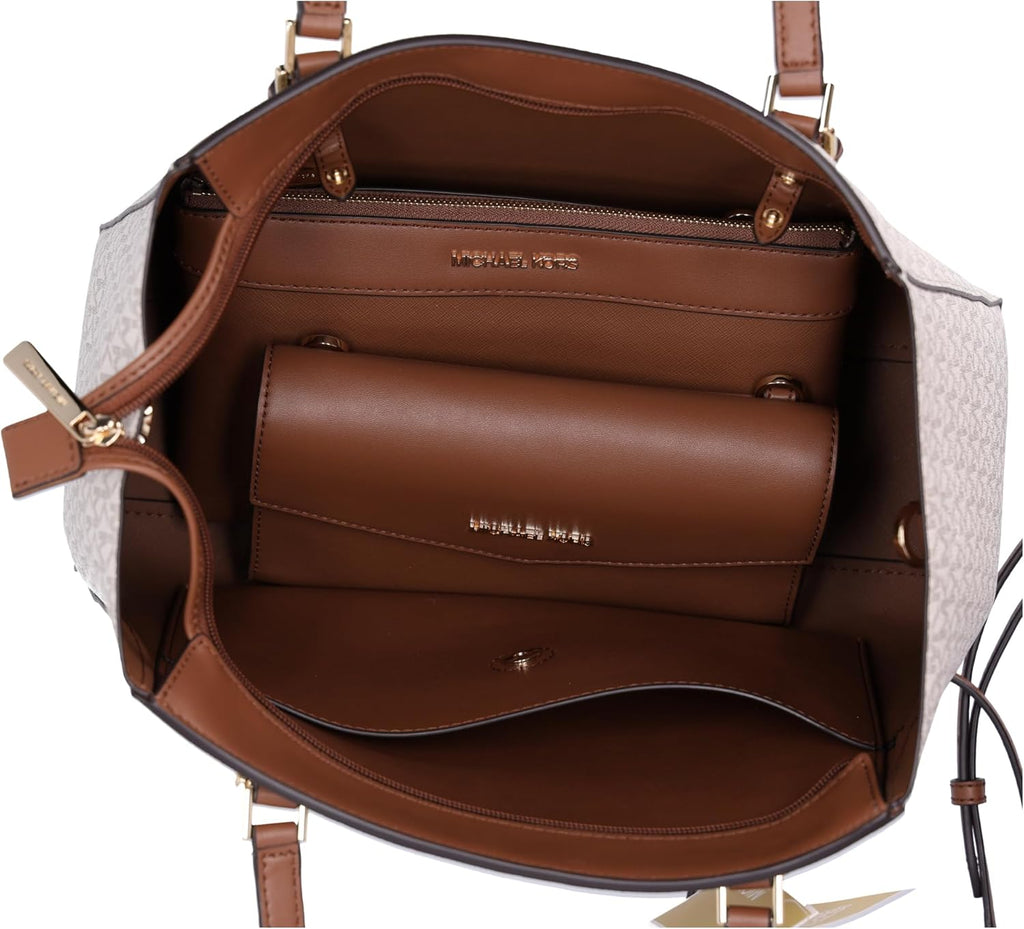 Charlotte Grand sac à main fourre-tout 3 en 1 en cuir