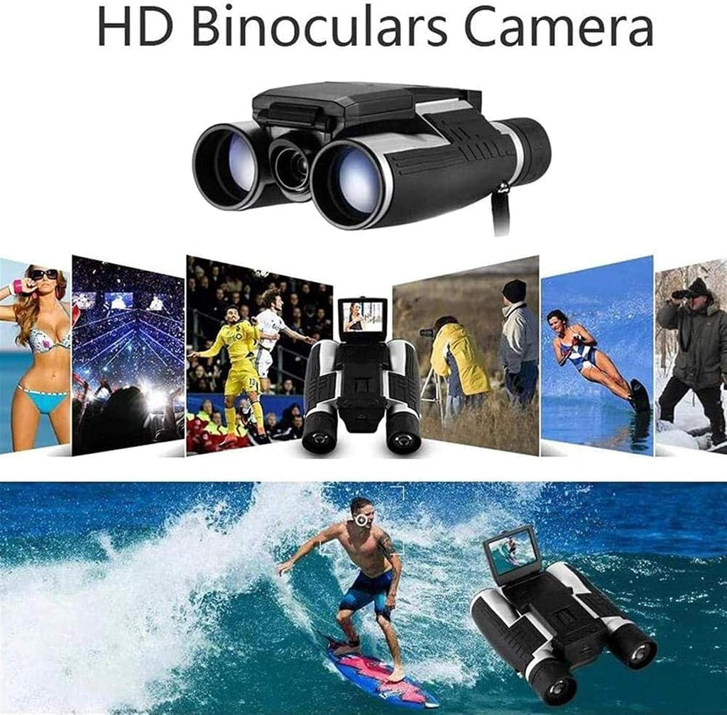 YSJNGF 12x Jumelles télescope Optique Adultes - compactes pour Les activités de Plein air