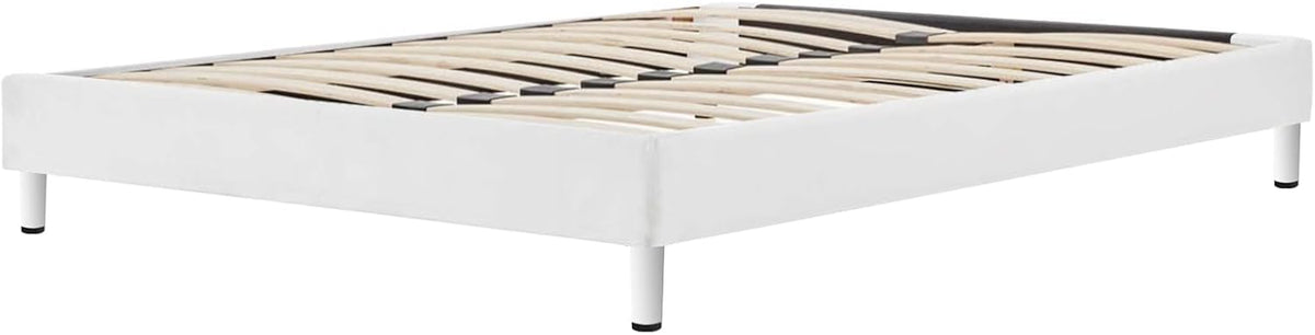 IZTOSS Lit 140x190 avec Sommier Tapissier et Matelas Mémoire de Forme 22cm (L-CD-7)