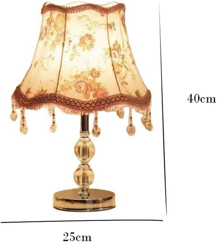 ruyi-1986 Lampes de table Lampe de bureau, chambre à coucher, chevet, décoration créative et simple, cadeau, veilleuse en cristal