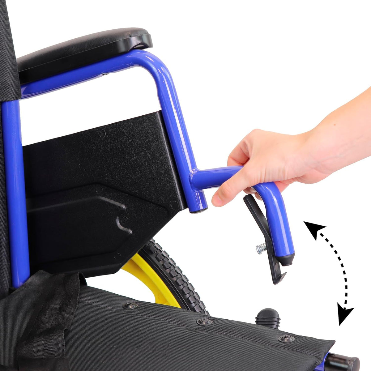 PEPE Mobility Fauteuil Roulant Pliable Léger Enfant, Chaise Roulante Handicapé, Fauteuil Pédiatrique Compact et Confortable