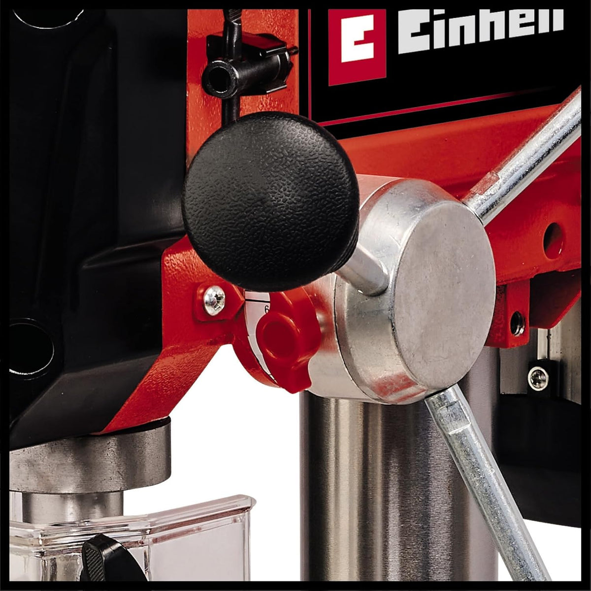 Einhell perceuse à colonne TC-BD 630/1 (630 W, profondeur de perçage max. 60 mm, butée de profondeur réglable, diamètre de foret max. 16 mm)