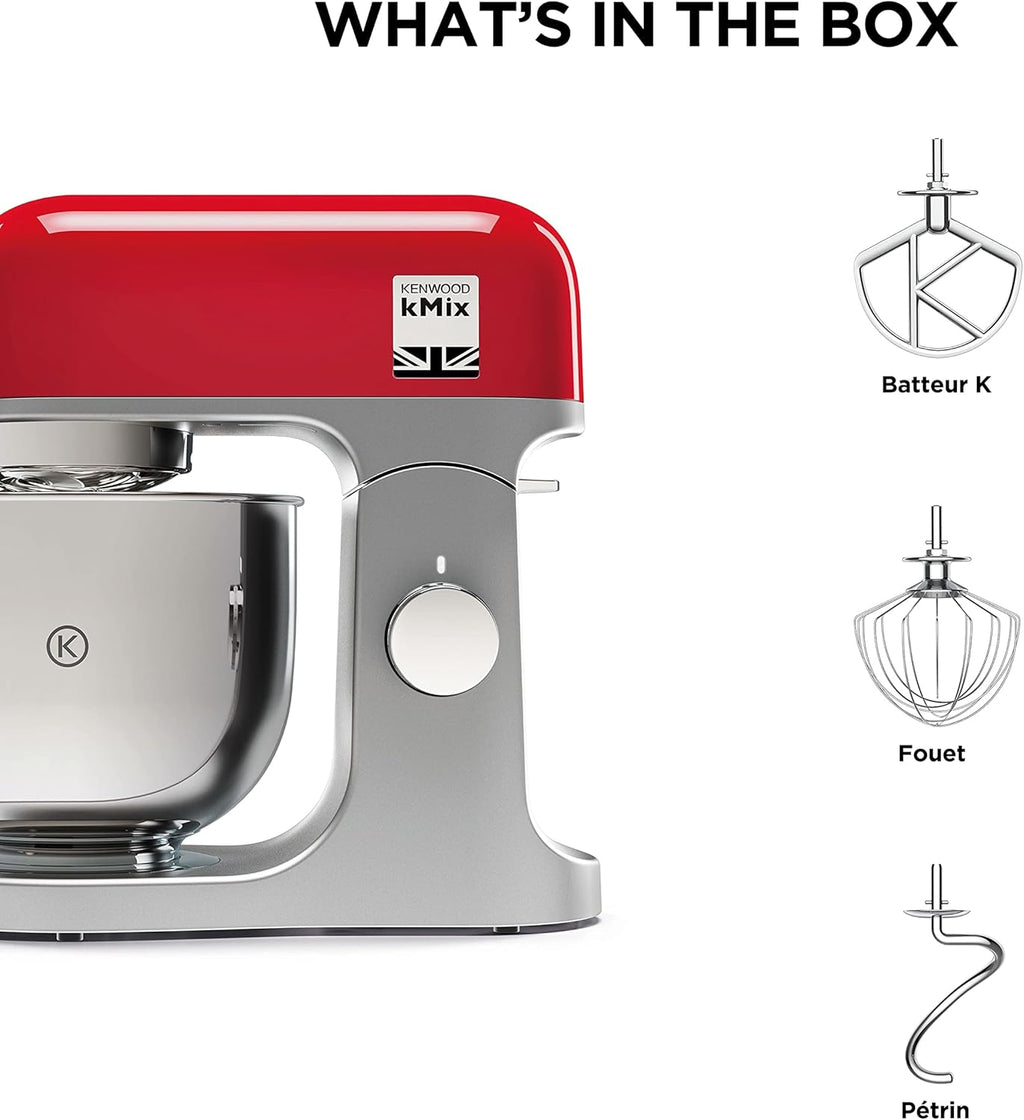 Robot pâtissier KENWOOD KMX750RD - Rouge - 1000 W - 5 L