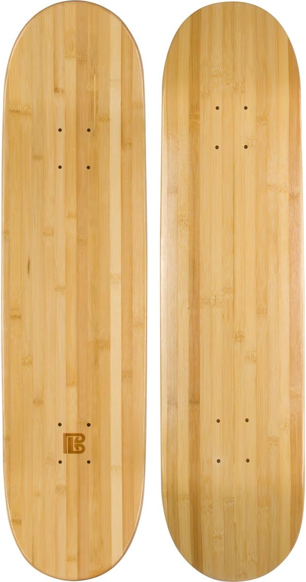 Bamboo Skateboards Planche de Skate Vierge - Pop - Force - Durabilité (8.5")