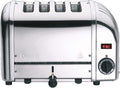 Grille-pains 4 Fentes 2200w Inox - 40365