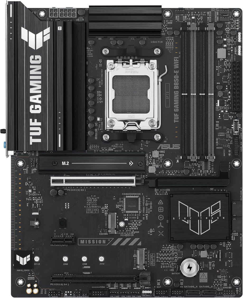 TUF Gaming B850-E WiFi – Carte mère Gaming AMD ATX