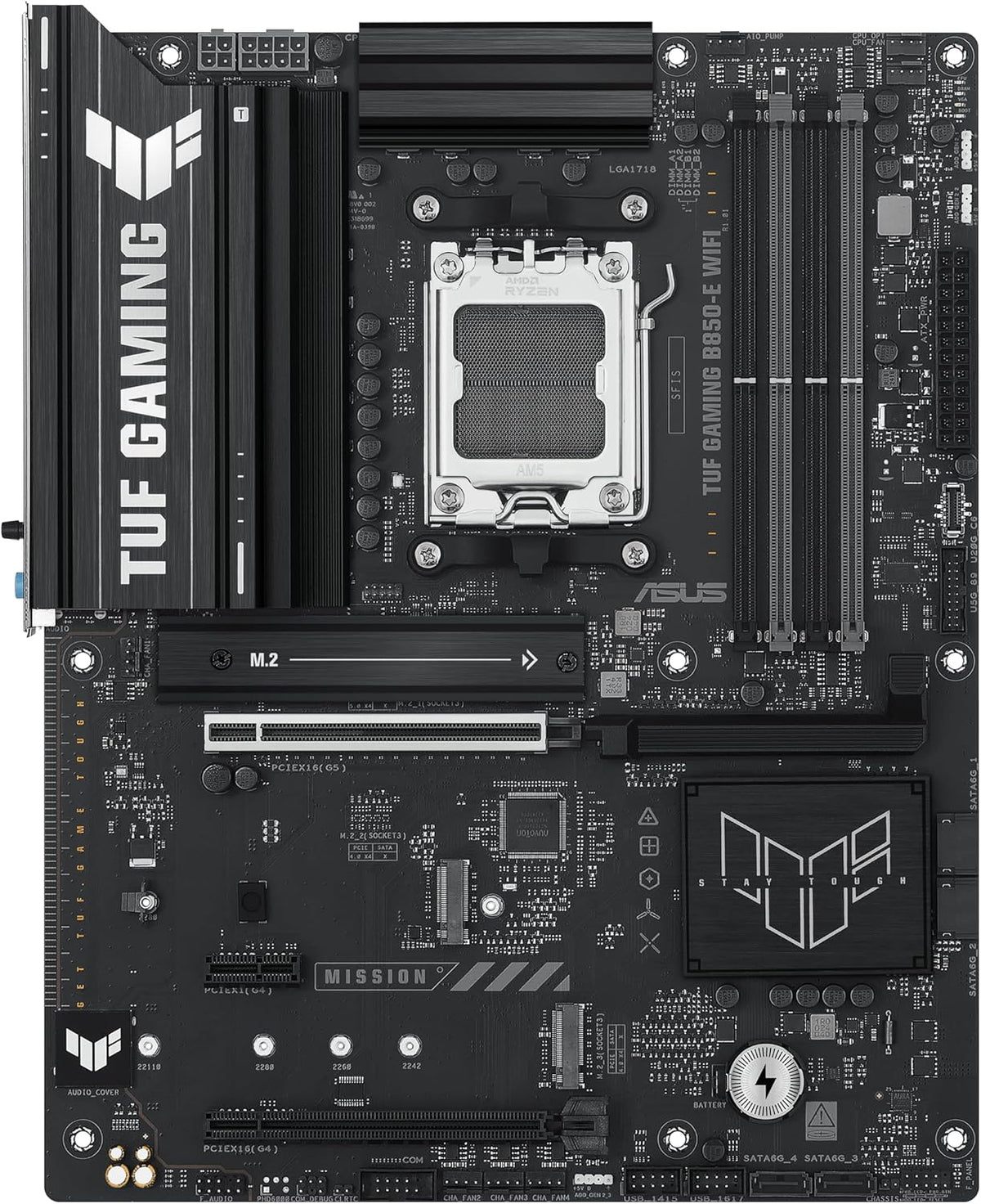 TUF Gaming B850-E WiFi – Carte mère Gaming AMD ATX
