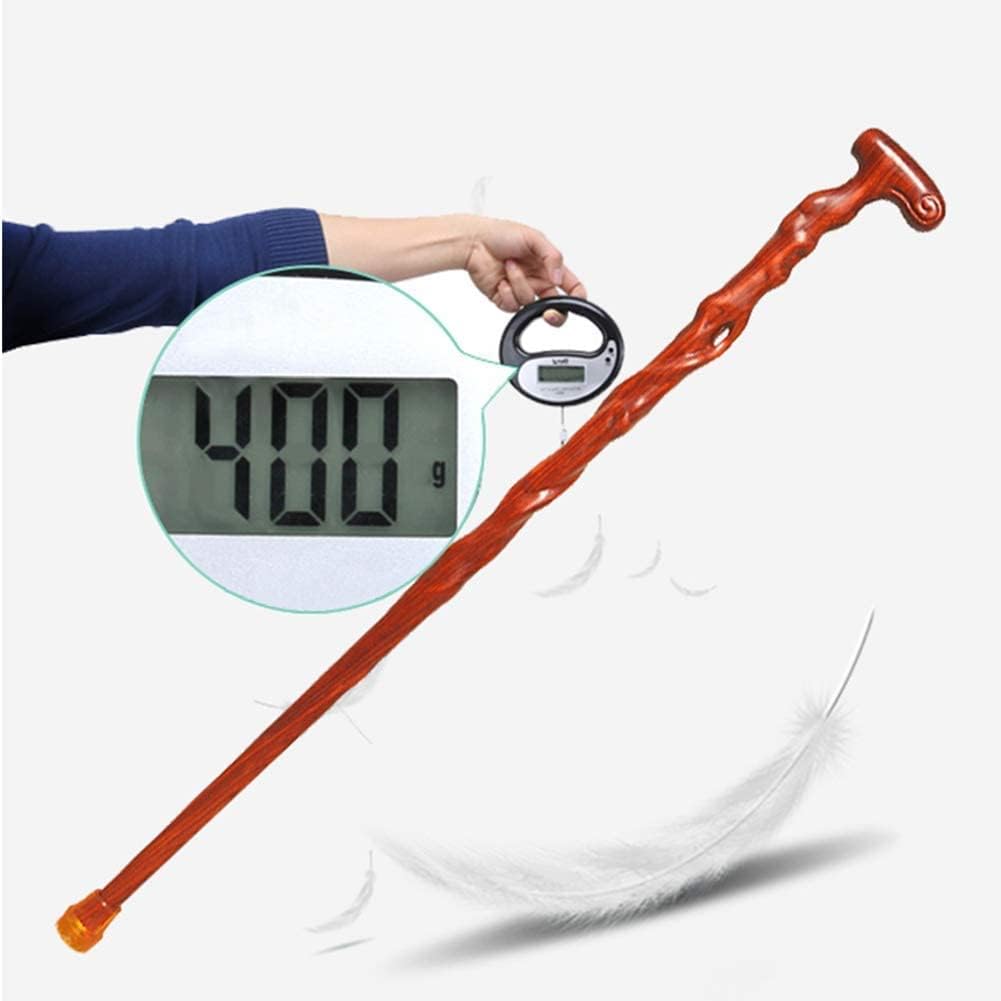 Bâton de randonnée en bois naturel pour hommes et femmes, canne de marche légère et solide pour personnes âgées, promeneur en plein air, cadeau