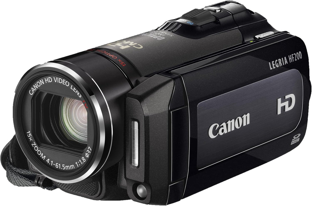 Canon LEGRIA HF200 Caméscope HD Zoom Opt. (SDHC/SD Card, 15, stabilisateur d'image)