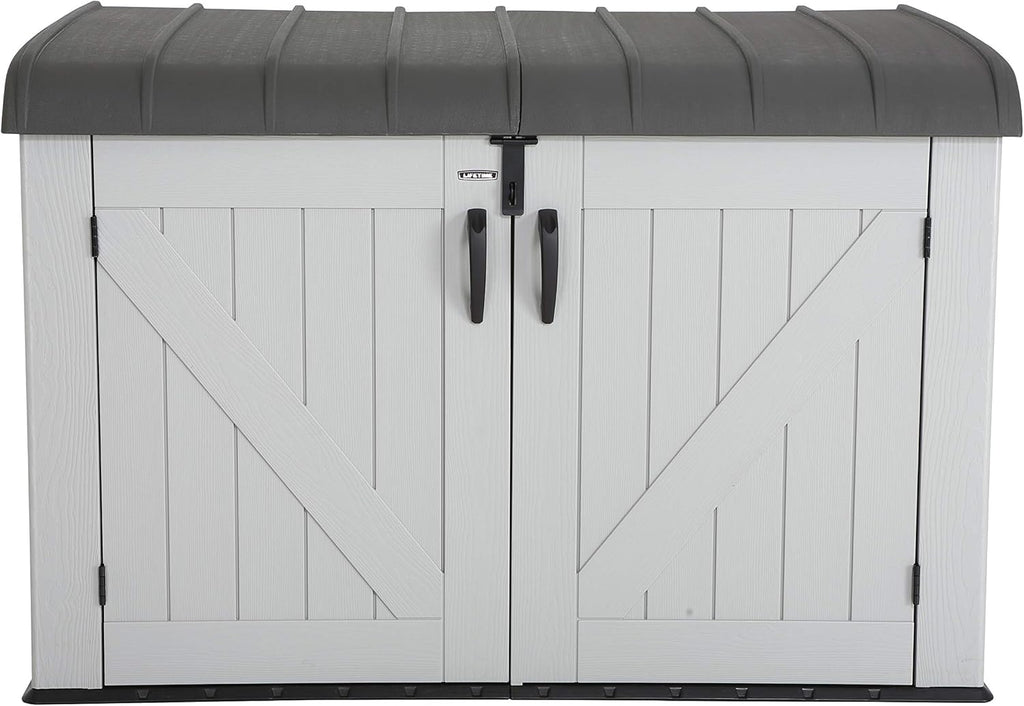 LIFETIME Meuble de Rangement Bas en Plastique de qualité supérieure 15,2 x 9,9 cm