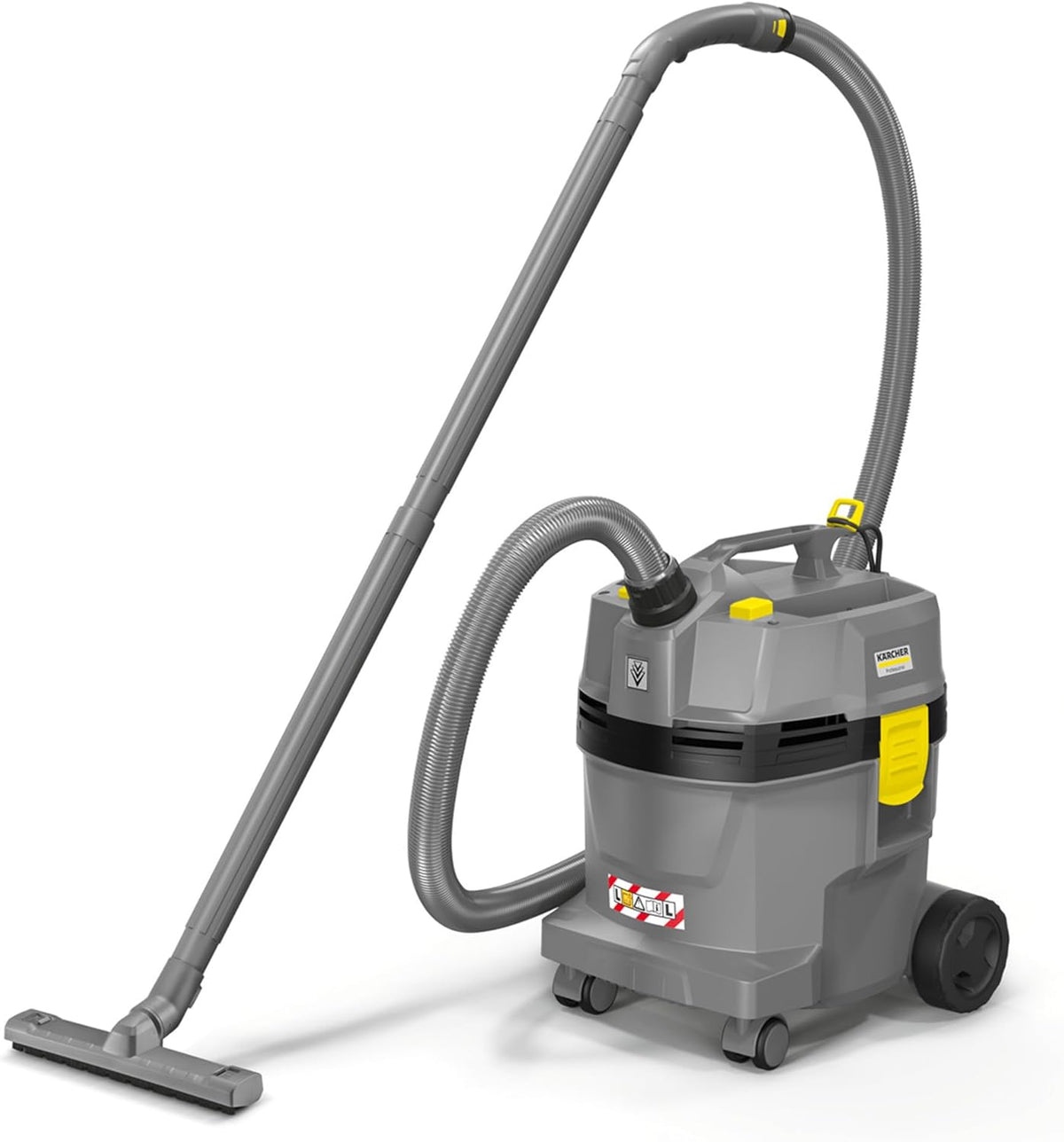 Kärcher Aspirateur Eau et poussières NT 22/1 AP Te L, Max. 1300 W, Filtre Cartridge PES, réservoir : 22 l, coude, suceur pour sols (300 mm), buse de Fentes, Prise pour Outils électroportatifs