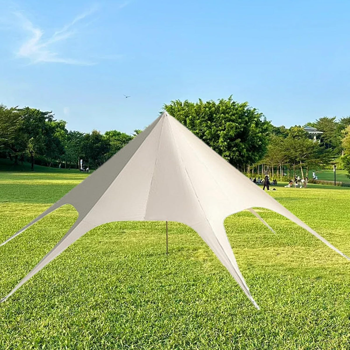 Auvent de camping en plein air, abris de randonnée anti-UV pour pare-soleil | Structure en dôme UVF50+ Tente de protection pour randonnée, voyage, pique-nique, pêche