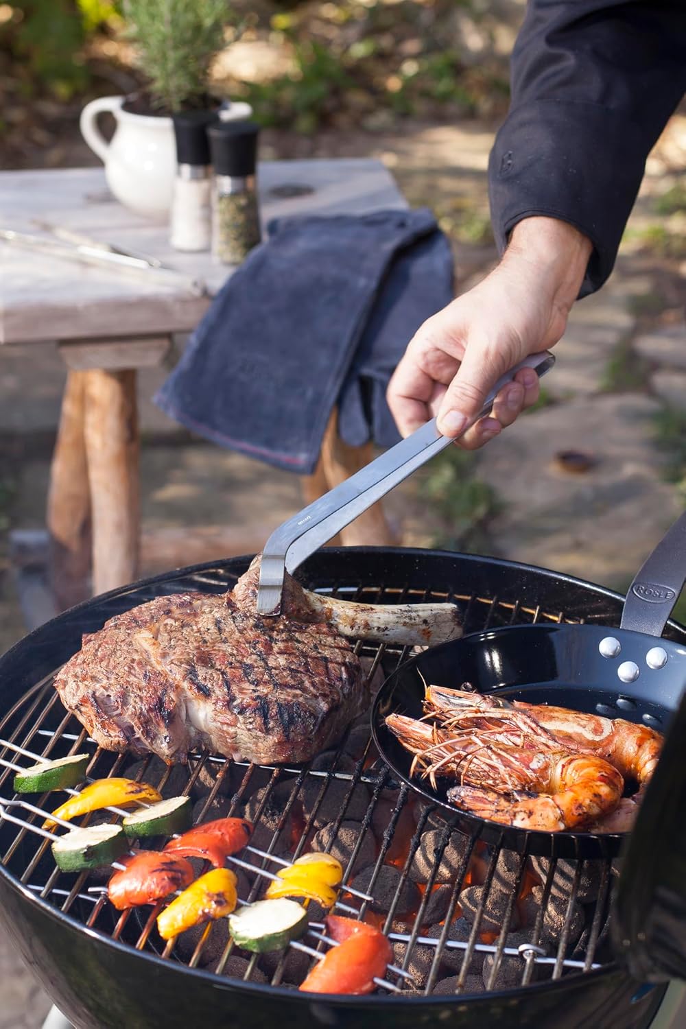 Holzkohlegrill / Kugelgrill Rösle No.1 Sport F50 diamètre50cm
