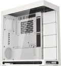 HAVN HS 420 Boîtier PC ATX à double chambre Blanc | Design hybride, 11 ventilateurs de 140 mm et 3 supports de radiateur de 420 mm, gestion des câbles simpliCable, verre trempé, hub de ventilateur PWM
