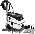 WilTec Aspirateur Eau et poussière - 1600 W/capacité 30 L - Triple étape de Filtration & Fonction de soufflerie - avec Accessoires - pour Aspiration sèche et Humide