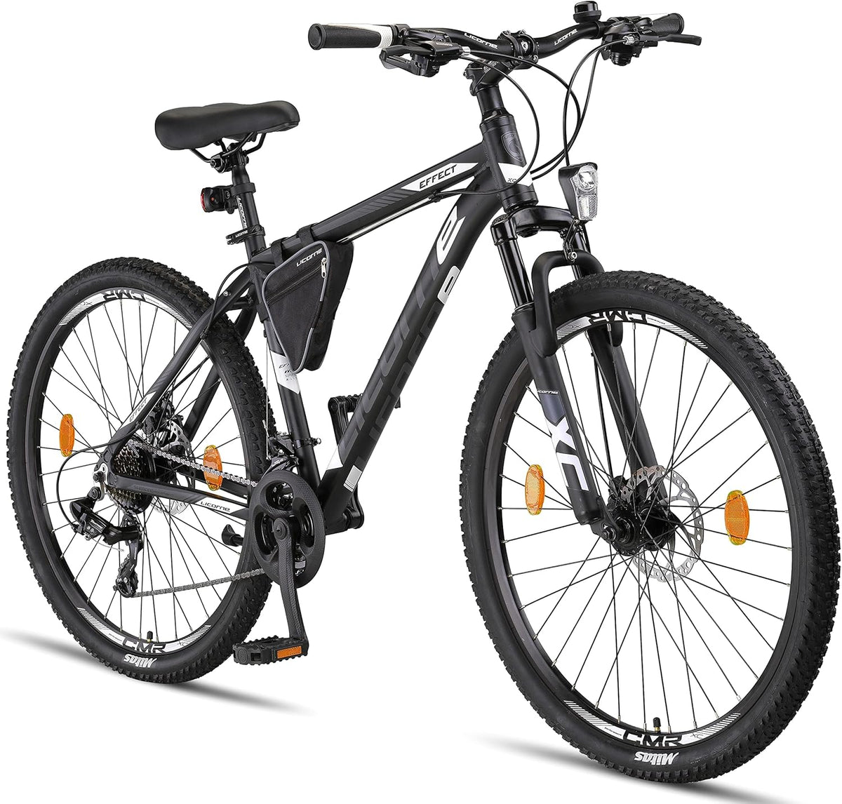 Licorne Bike Effect Premium VTT avec frein à disque en aluminium pour garçons et filles 21 vitesses