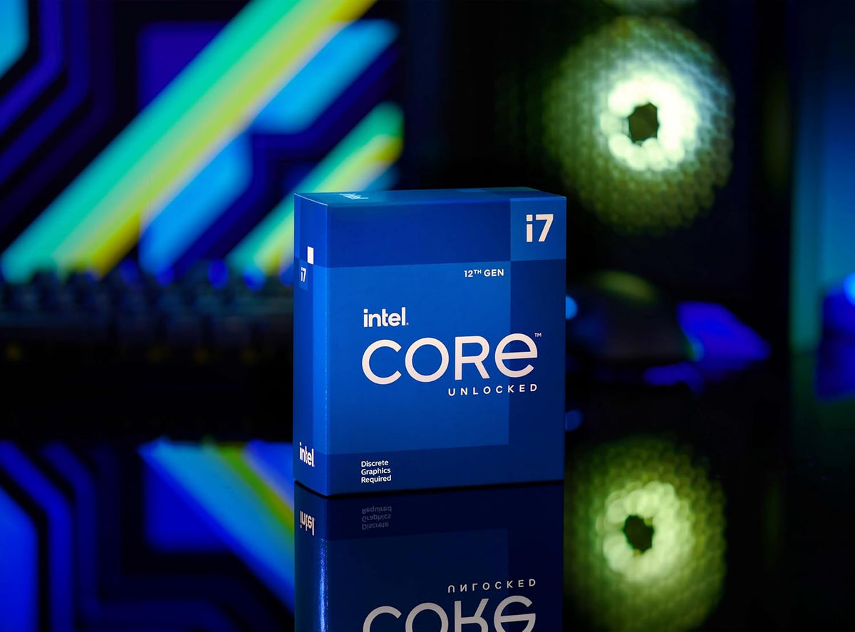 Core™ i7-12700KF, processeur pour PC de Bureau, 12 cœurs (8P+4E) jusqu'à 5,0 GHz, LGA1700 chipset série 600 125 W
