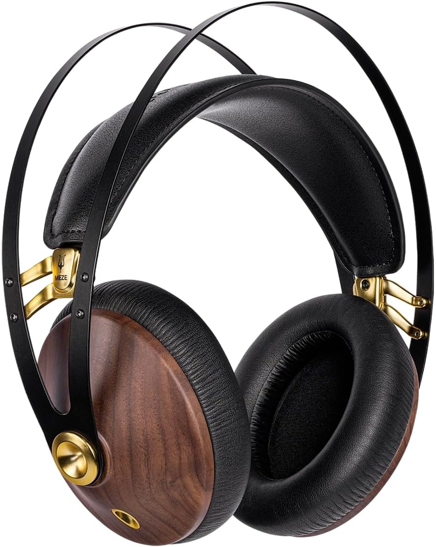 MEZE - 99 Classics - Casque fermé Audiophile - Noyer Massif - Finition Doré, Meze99Classics WalnutSilver, hohem Trage hohem (Noyer Doré)