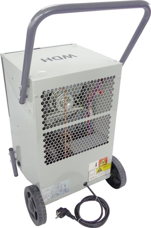 Aktobis Déshumidificateur professionnel WDH-35B en métal avec une capacité de déshumidification jusqu'à 35 litres/jour !