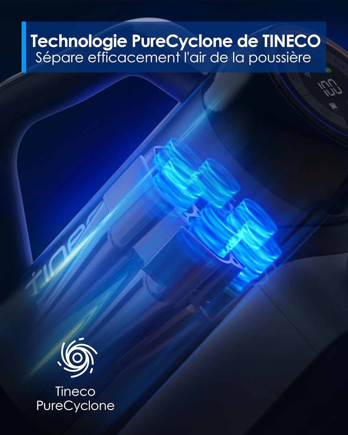 Tineco Floor One Switch S6 Nettoyeur de Sol, Aspirateur Laveur sans Fil 5-en-1, Séchage Flash en 5 Min, Auto-Nettoyage, Brosse ZeroTangle, Nettoyage Angles des 2 côtés