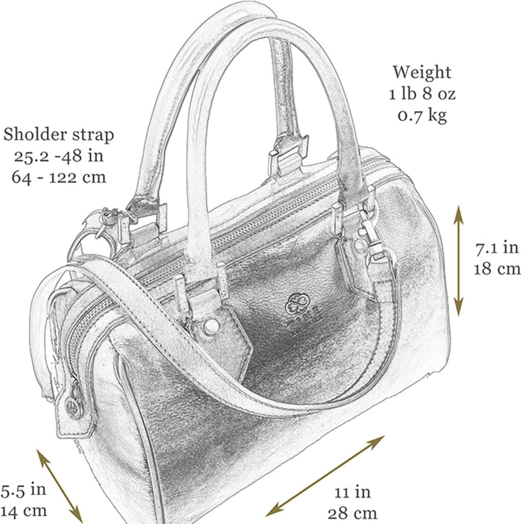 Time Resistance Tote bag en cuir pour femme - Sac à main moderne - Sacoche en cuir femme