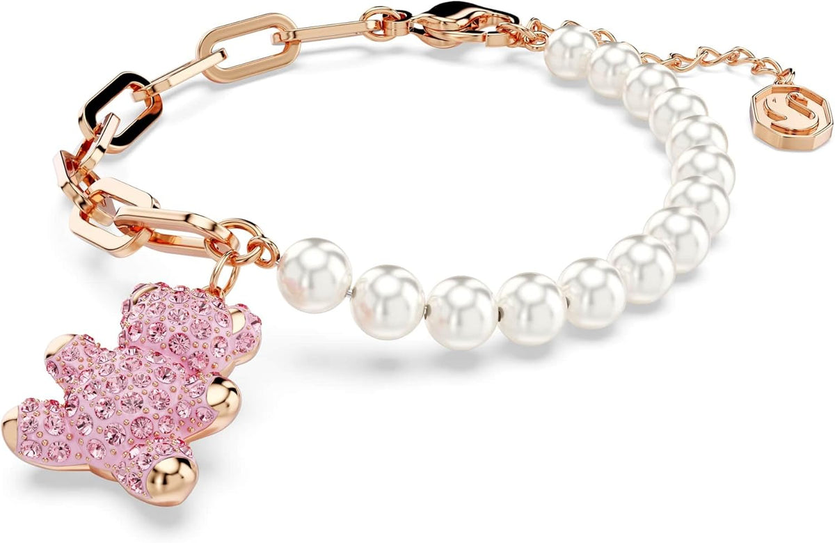 Swarovski Bracelet femme Teddy plaqué or rose 5669169