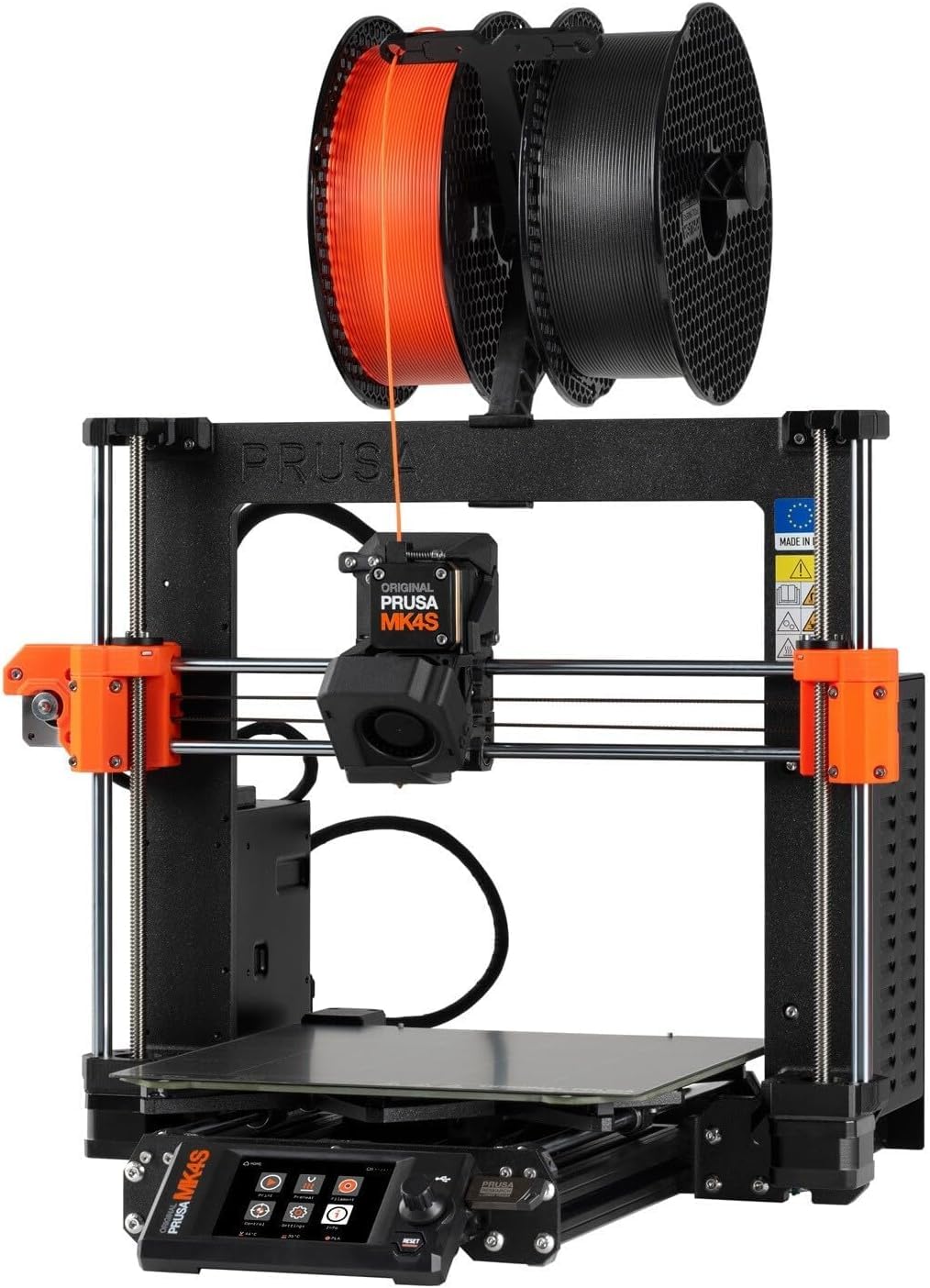 Original Prusa MK4S 3D Printer, Prusament PLA Spool Included, Print Size 25 x 21 x 22 cm