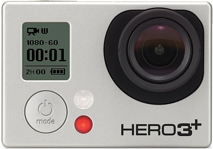 GoPro Hero 3+ Black Edition Caméra d’Action Argent