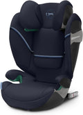 CYBEX Gold Siège Auto Solution S2 i-Fix, Pour les Voitures Avec et Sans ISOFIX, 100 - 150 cm, De 3 à 12 ans Environ (15 - 50 Kg), Ocean Blue