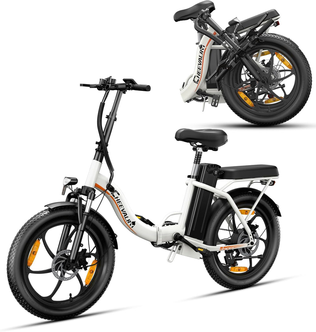 TIGUOWISH Vélo électrique C16 noir pour homme adulte, vélo d'équilibre électrique, 48 V 16 Ah, batterie amovible, vélo électrique pliable.