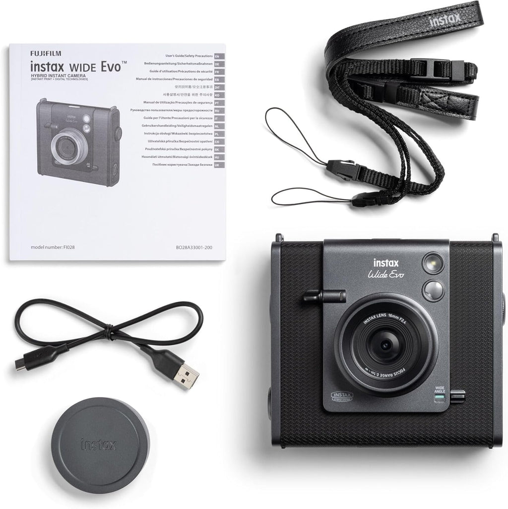 INSTAX Wide Evo Appareil Photo et imprimante instantanée 2-en-1