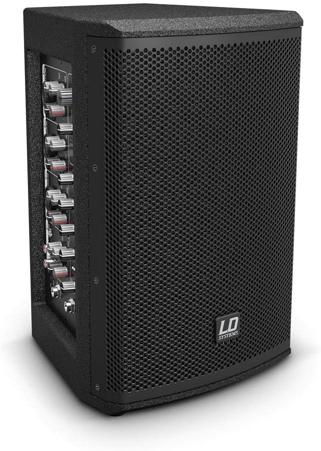 LD Systems MIX 6 A G3 - Haut-parleur actif 2 voies avec mélangeur intégré à 4 canaux
