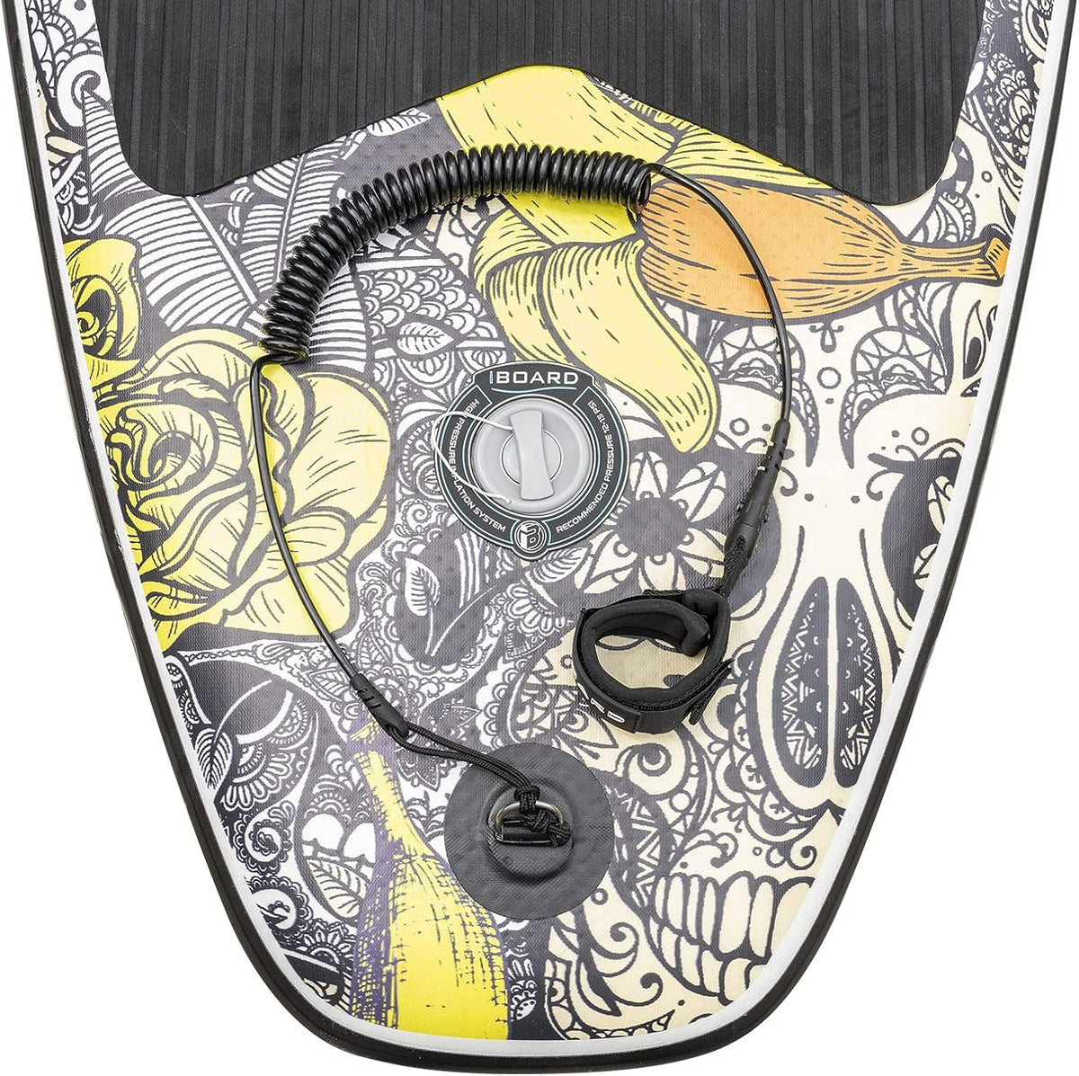 iBOARD Planche à pagaie gonflable Planche de paddle 28,9 x 81,3 x 15,2 cm d'épaisseur Tous les accessoires à l'intérieur